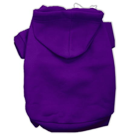 Blank Pet Hoodies Purple Size S